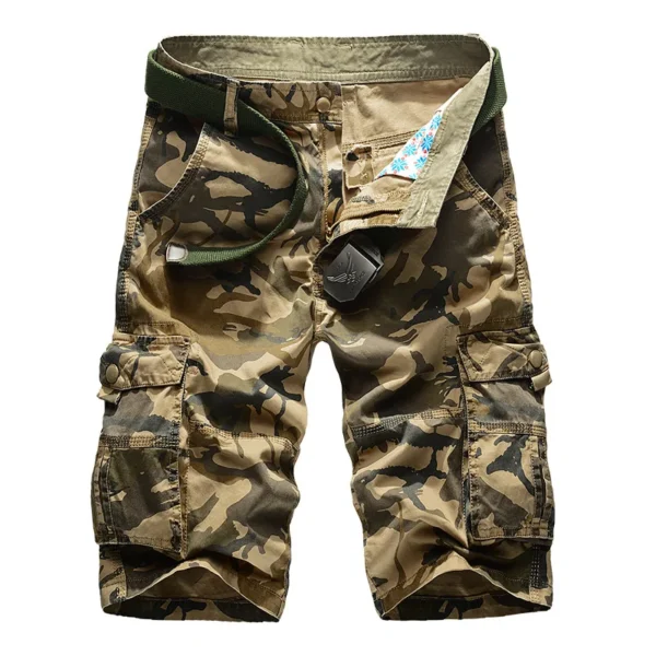 Camouflage Camo Cargo Shorts Men 2024 New Mens Casual Shorts Male Loose Work Shorts Man Military Short Pants Plus Size 29-44 - Image 3