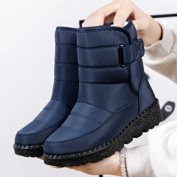 Boots Women Non Slip Waterproof Winter Snow Boots Platform Shoes for Women Warm Ankle Boots Cotton Padded Shoes Botas De Mujer - Image 3