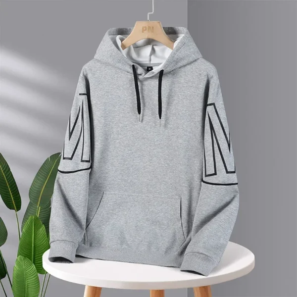 Plus Size Men's Hoodie Sweatshirt Sweater Loose Sudaderas Hombre Pullover Long Sleeve Sport Tops Men Oversized Clothing - Image 5