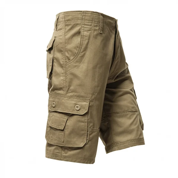 Men's Cargo Shorts Big Size Sports Knee Shorts Classic Short Pants Streetwear Hip Hop Straight Loose Pants - Image 6