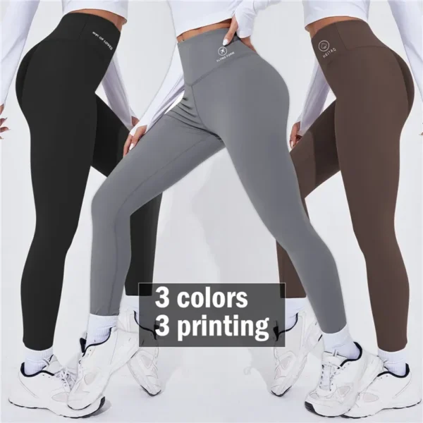 High Waist Yoga Warm Leggins Sports Tights Thermal Woman Running Pants Sexy Butt Lifting Leggings Push Up Panties Gym Fitness