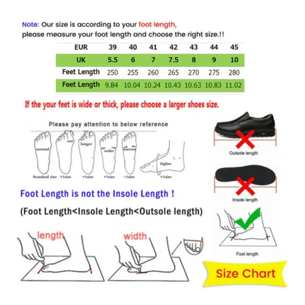 Mens Casual Leather Shoes Fashion Business Office Leather Shoes Comfortable Lightweight Soft Bottom Non-slip Mens Work Shoes - Image 6