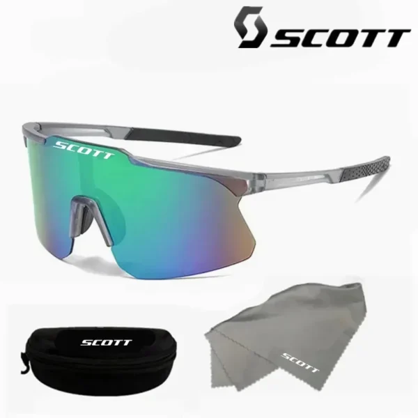 New men's and women's outdoor sports cycling, UV400, bicycle, driving, travel sunglasses can be paired with glasses cloth box - Image 2