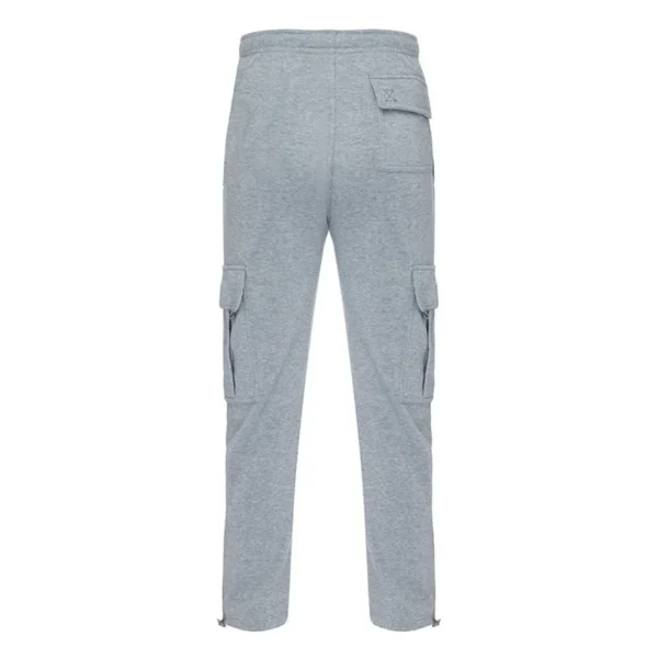 Men’s Loose Cargo Pants Casual Drawstring Elastic Waist Wide Leg Athletic Sweatpants Outdoor Trousers - Image 5