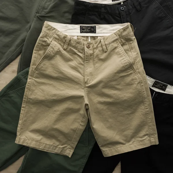 Men's Sports Shorts Cargo Shorts Pants Big Size Bermuda Half Pants Cotton Loose Straight Running Gym Shorts Pants - Image 3