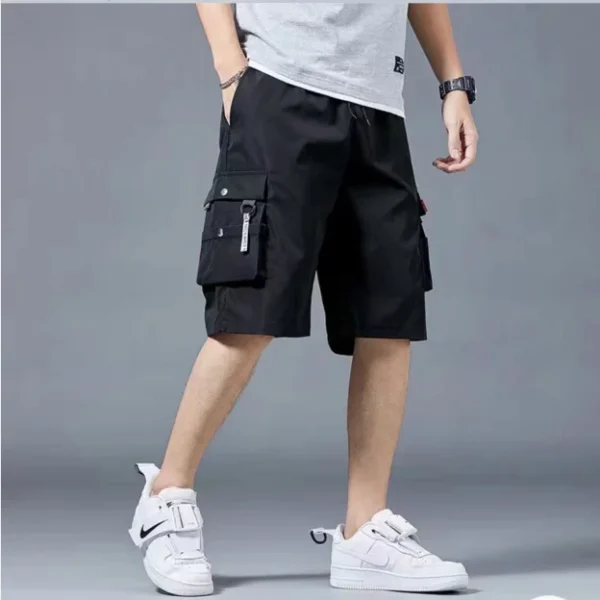 Cargo Shorts Men's fashion summer ins casual casual pants students trend port wind pants