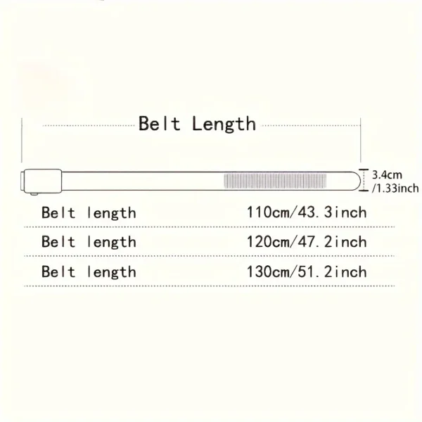 Men's Business Belt Alloy Automatic Buckle Belt Fashion Belt Luxury Jeans Belt PU Leather High-Quality Straps - Image 2