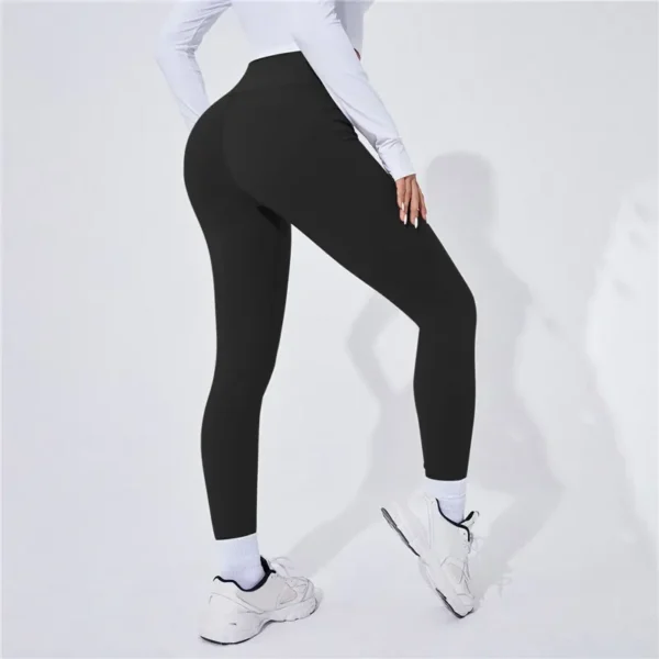 High Waist Yoga Warm Leggins Sports Tights Thermal Woman Running Pants Sexy Butt Lifting Leggings Push Up Panties Gym Fitness - Image 3