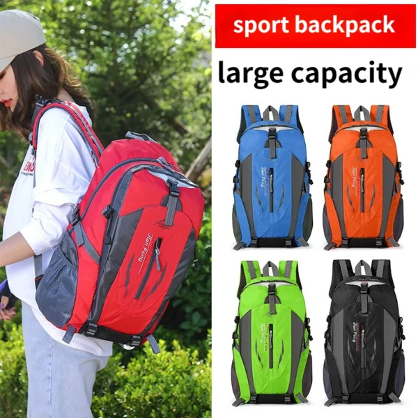 Outdoor Mountaineering Backpack For Men And Women Cycling Backpack For Men And Women Sports Backpack Leisure Travel Backpack - Image 2