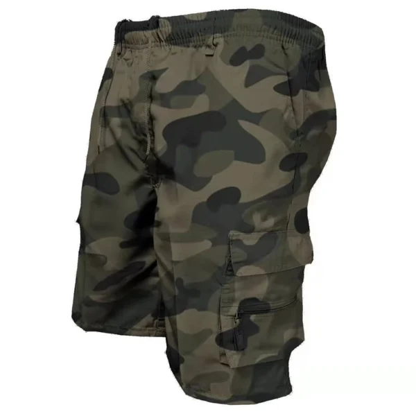 Men's Tactical Cargo Shorts Fashion Pocket Military Shorts Summer Camouflage Jogging Sports Casual Male Work Hiking Short Pants - Image 3