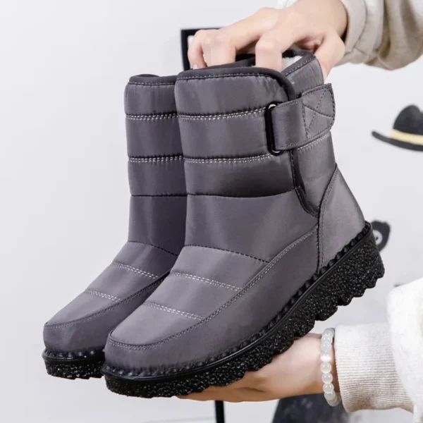 Boots Women Non Slip Waterproof Winter Snow Boots Platform Shoes for Women Warm Ankle Boots Cotton Padded Shoes Botas De Mujer - Image 5