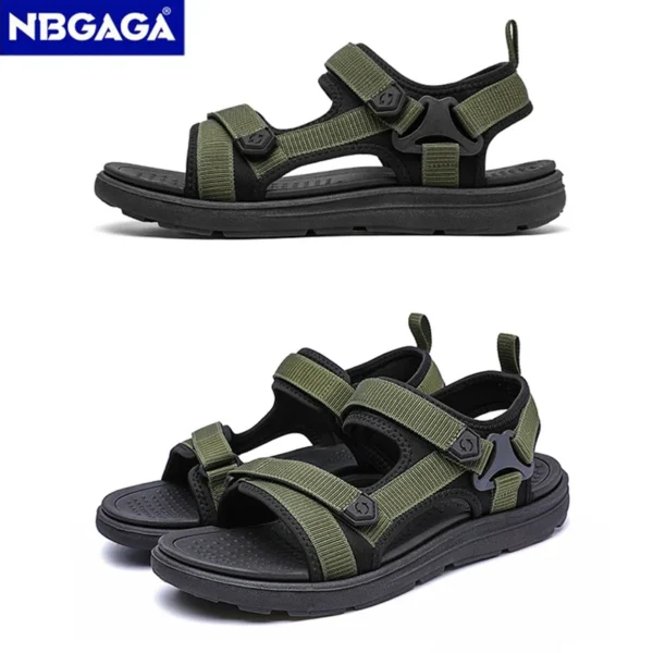 Summer Men Sandals Fashion Leisure Beach Holiday Sandals for Mens Lightweight Shoes New Outdoor Comfortable Casual Sandals - Image 2