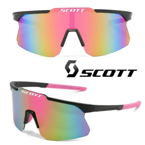 New men's and women's outdoor sports cycling, UV400, bicycle, driving, travel sunglasses can be paired with glasses cloth box - Image 3