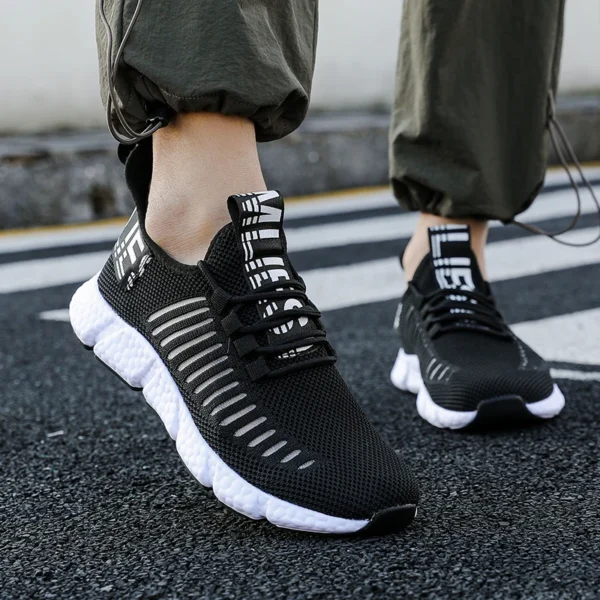 Men Casual Shoes Sneakers Breathable Athletic Lightweight Outdoor Running Sports Shoes for Men Walking Tennis Jogging Shoes - Image 3