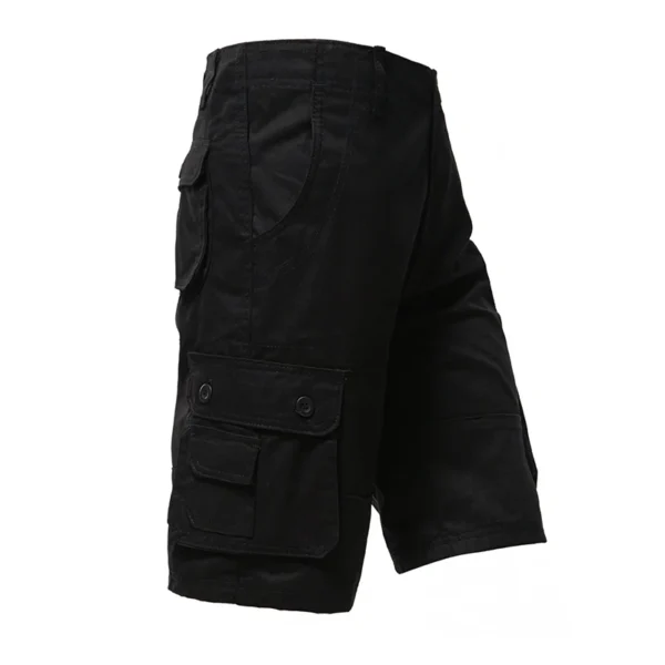 Men's Cargo Shorts Big Size Sports Knee Shorts Classic Short Pants Streetwear Hip Hop Straight Loose Pants - Image 2