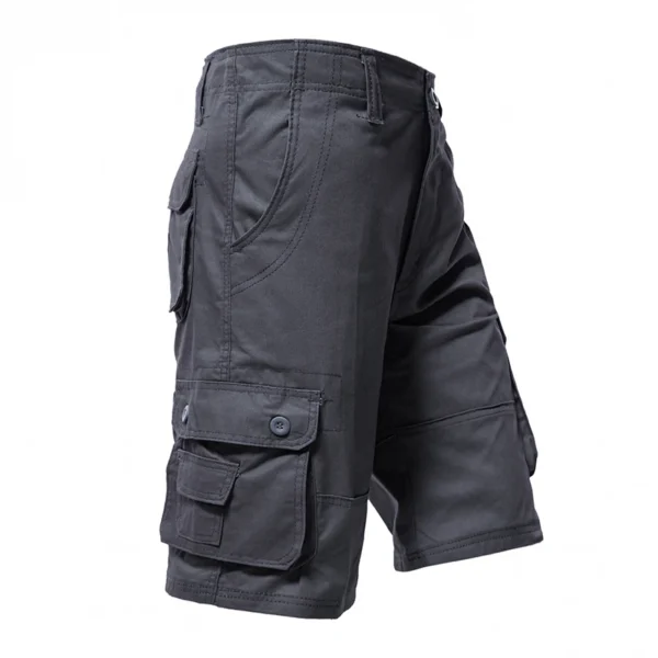 Men's Cargo Shorts Big Size Sports Knee Shorts Classic Short Pants Streetwear Hip Hop Straight Loose Pants - Image 4