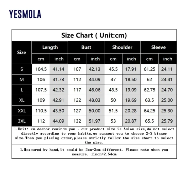 YESMOLA Autumn Winter Mens Coat Solid Long Sleeve Woolen Jackets Fleece Men Overcoat Streetwear Fashion Long Trench Outerwear - Image 6