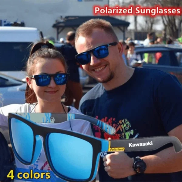 Kawasaki Polarized Sunglasses UV400 Protection for Men and Women Outdoor Hunting Fishing Driving Bicycle Sunglasses Optional Box - Image 4