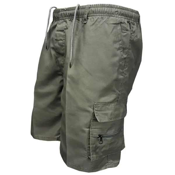 Fashion Men's Cargo Shorts Mens Tactical Pants Casual Big Pocket Sports Slacks Cargo Panels Trousers Plus Size for Male - Image 5