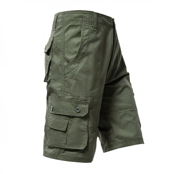 Men's Cargo Shorts Big Size Sports Knee Shorts Classic Short Pants Streetwear Hip Hop Straight Loose Pants - Image 3