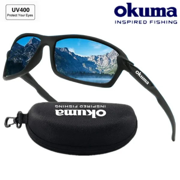 Okuma Polarized Sunglasses UV400 Men's and Women's Protective Outdoor Hunting Fishing Driving Cycling Travel Climbing Sunglasses