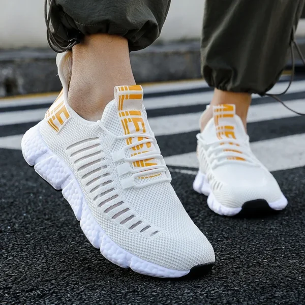 Men Casual Shoes Sneakers Breathable Athletic Lightweight Outdoor Running Sports Shoes for Men Walking Tennis Jogging Shoes - Image 4