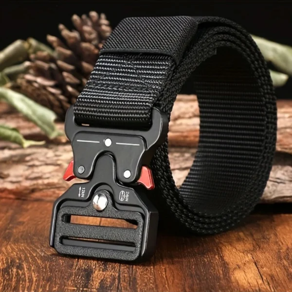 Men's Belt Outdoor Multi Function Belt High Quality Canvas For Nylon Male Luxury Belts Women's Sports Jeans Belt Neutral Belts - Image 4