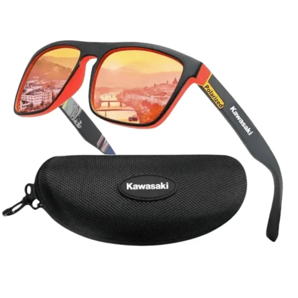 Kawasaki Polarized Sunglasses UV400 Protection for Men and Women Outdoor Hunting Fishing Driving Bicycle Sunglasses Optional Box - Image 3