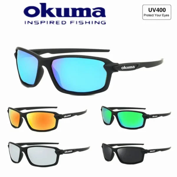 Okuma Polarized Sunglasses UV400 Men's and Women's Protective Outdoor Hunting Fishing Driving Cycling Travel Climbing Sunglasses - Image 3