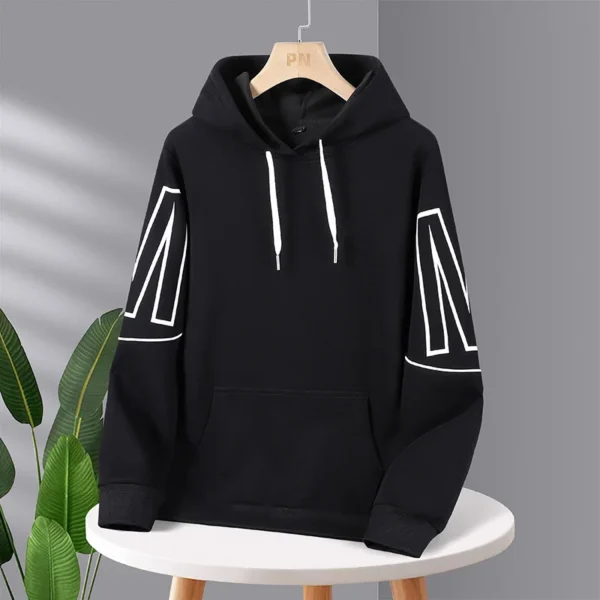 Plus Size Men's Hoodie Sweatshirt Sweater Loose Sudaderas Hombre Pullover Long Sleeve Sport Tops Men Oversized Clothing - Image 4