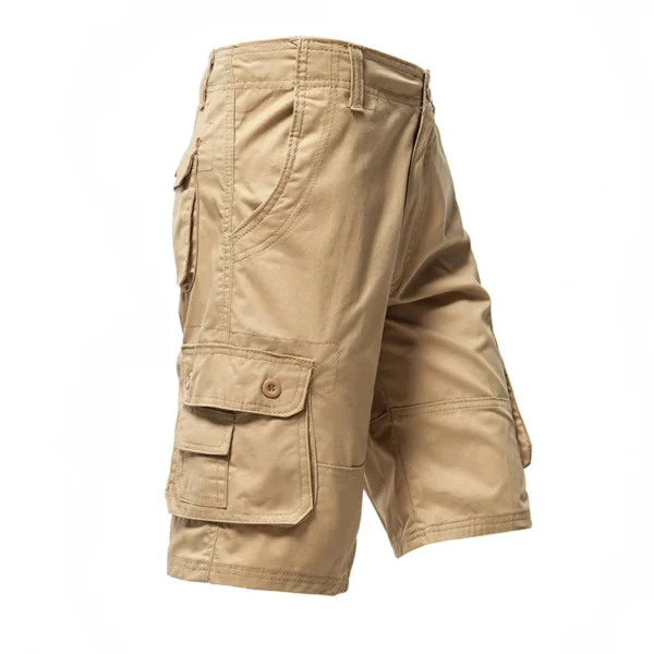 Men's Cargo Shorts Big Size Sports Knee Shorts Classic Short Pants Streetwear Hip Hop Straight Loose Pants - Image 5